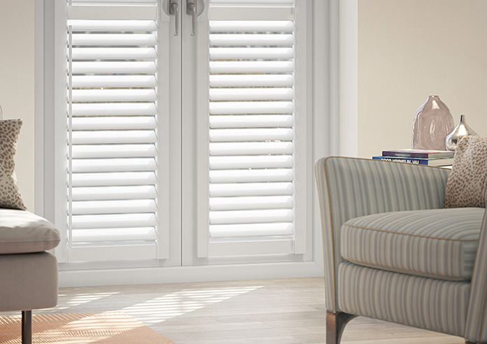 Sierra, Ice White - Perfect Fit Shutter Blind - Image 5